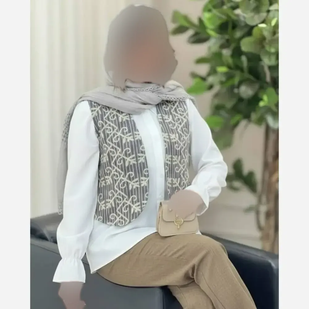 ست سه تیکه زنانه شانتون صوفیا و داکرون فری سایز 38 تا 46