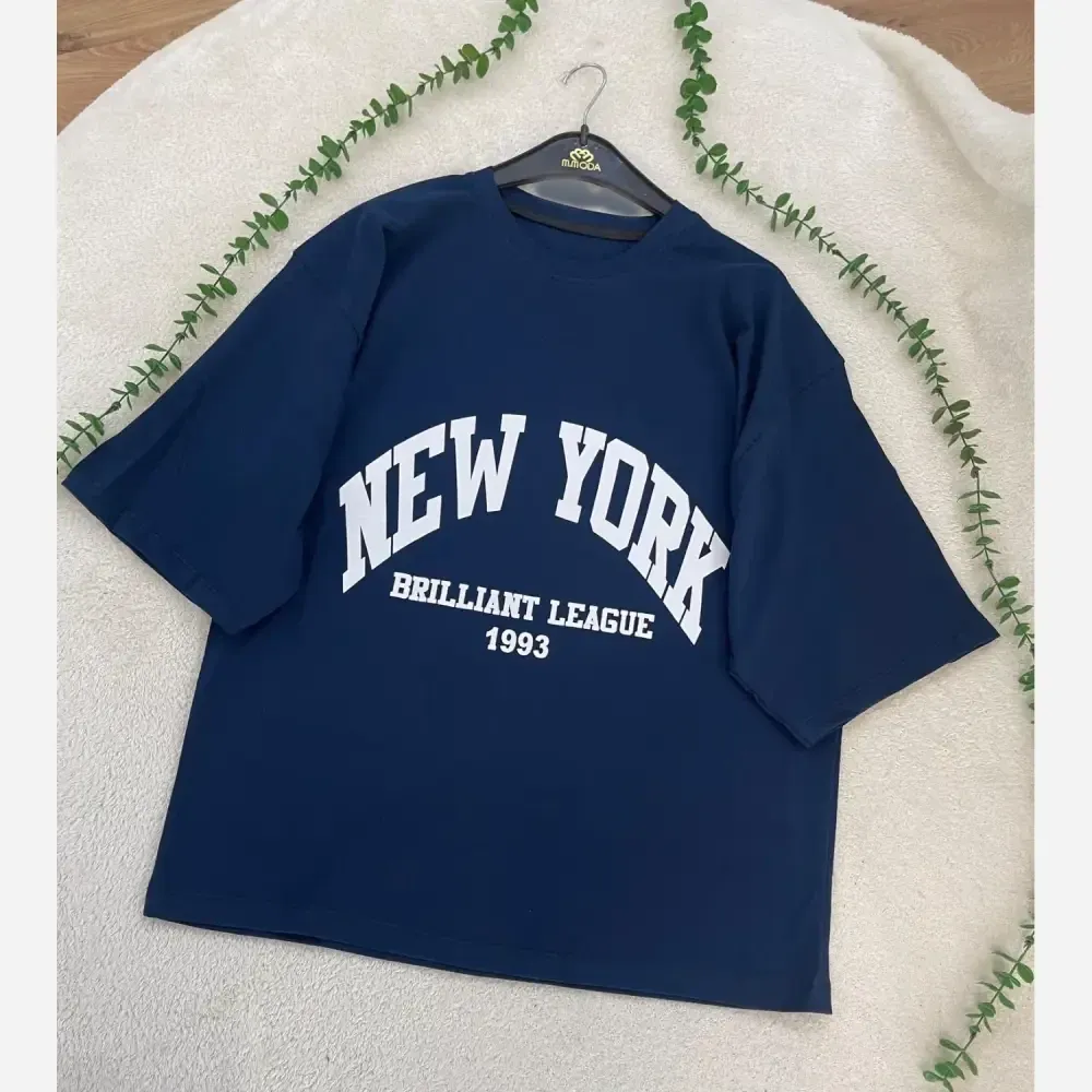 تیشرت باکسی زنانه طرح NEW YORK 1993 جنس سوپر پنبه فری سایز (2)