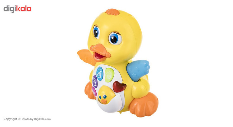 بازی آموزشی هولی تویز مدل EQ Flapping Yellow Duck