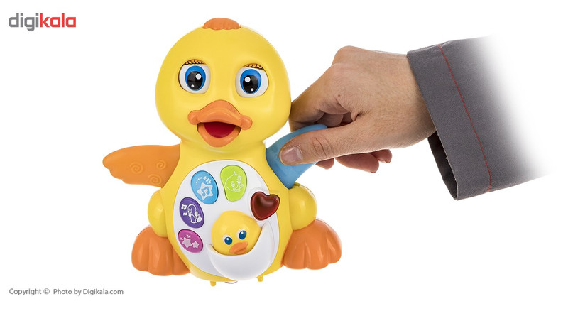 بازی آموزشی هولی تویز مدل EQ Flapping Yellow Duck