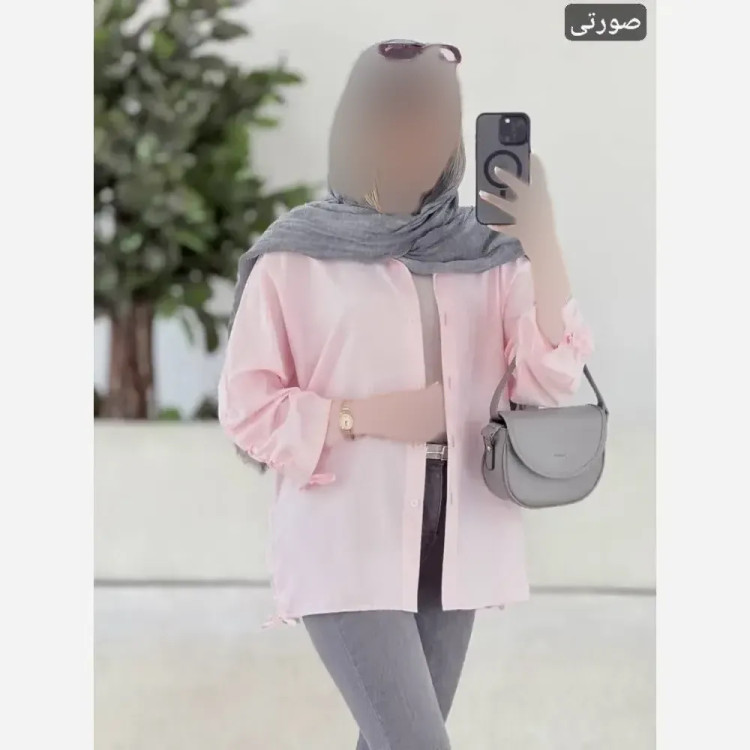 مانتو زنانه مدل تارا آستین گت جنس تترون نخ اعلا فری سایز 36 تا 48