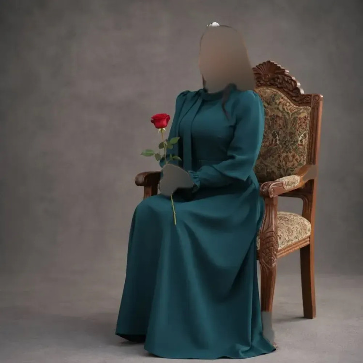 پیراهن زنانه طرح پارمیس جنس مازراتی در سه رنگ و چهار سایز
