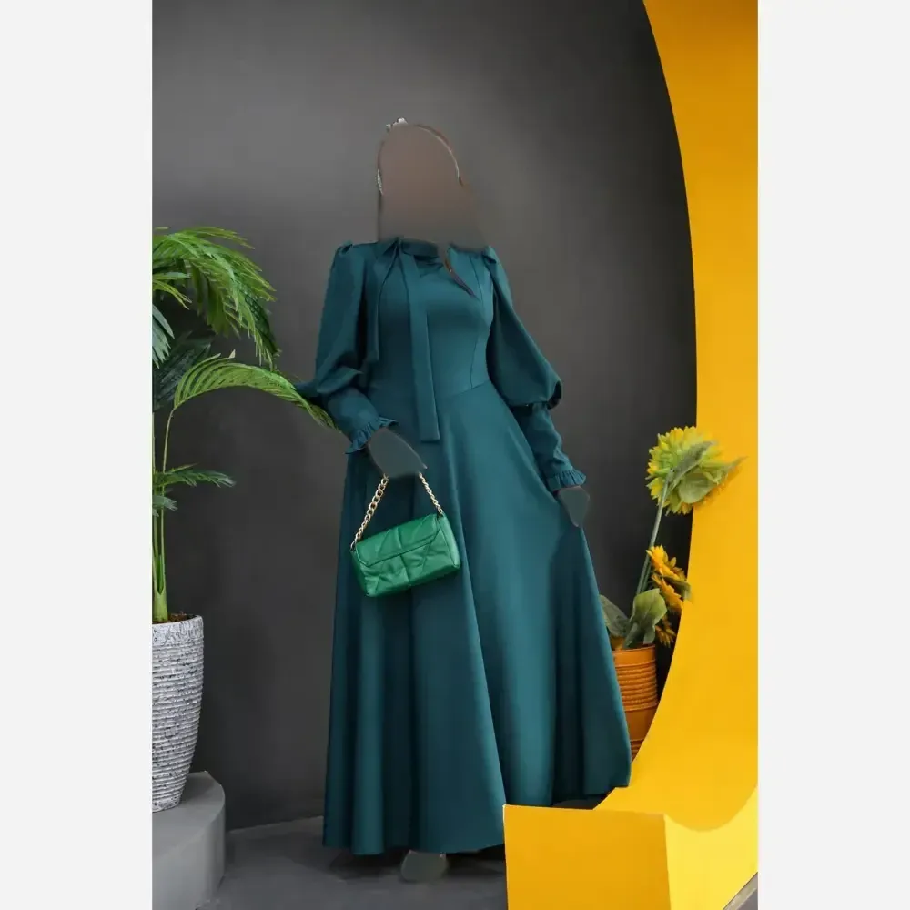 پیراهن زنانه طرح پارمیس جنس مازراتی در سه رنگ و چهار سایز