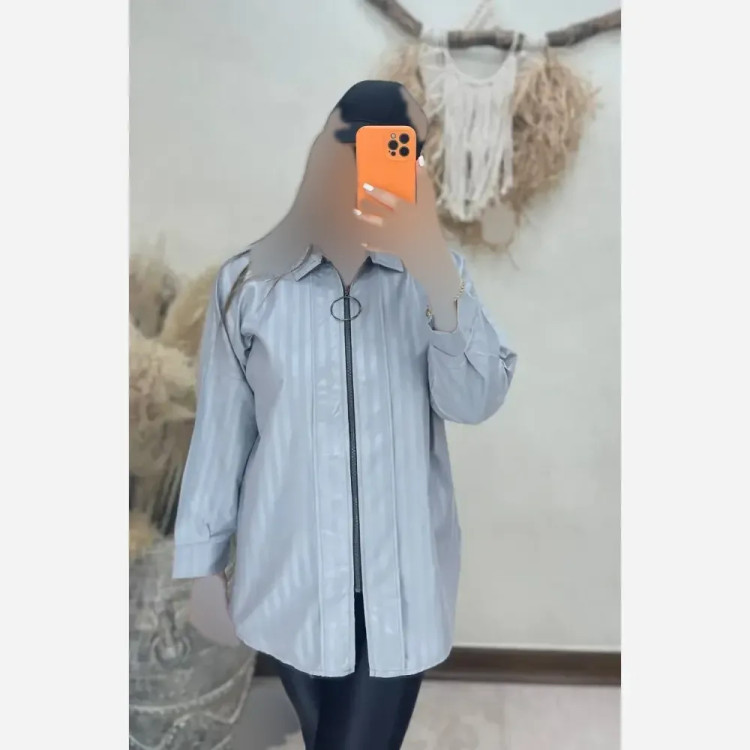 شومیز زنانه مدل بهارا جنس داکرون پنبه فری سایز