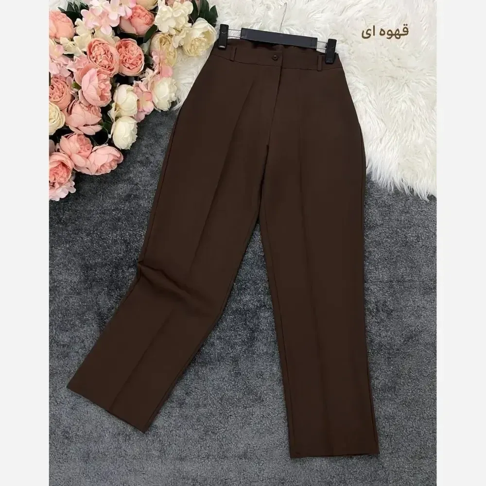 شلوار کلاسیک زنانه پارچه مازراتی 330 گرم درجه یک کد 2216