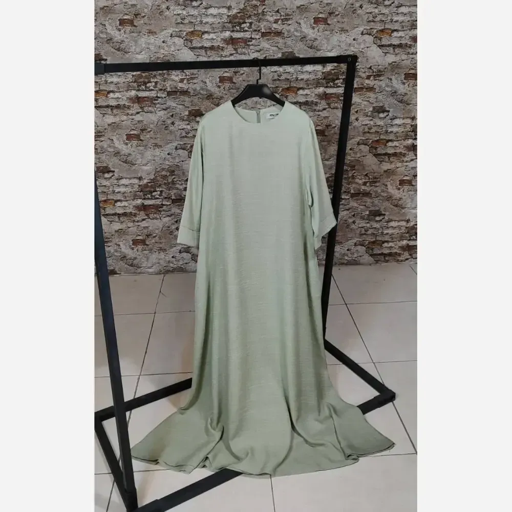 پیراهن ماکسی زنانه مدل دریتا جنس پارچه صوفیا فری سایز 38 تا 46