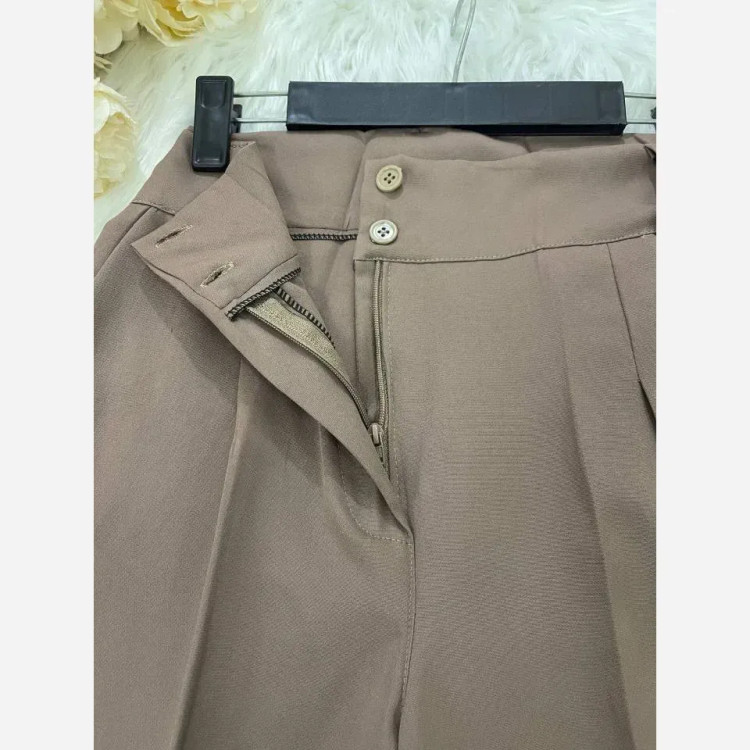 شلوار زنانه فول بگ پارچه مازراتی 330 گرم درجه یک کد 2298