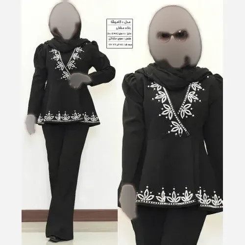 کت مجلسی زنانه مدل کامیشا بیگ سایز جنس سوپر مازراتی با خرجکار نگین و مروارید