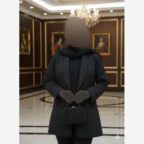 شومیز زنانه مدل آبان جنس مازراتی کجراه سایز بزرگ 40 تا 54 با خرج کار کریستال دوزی
