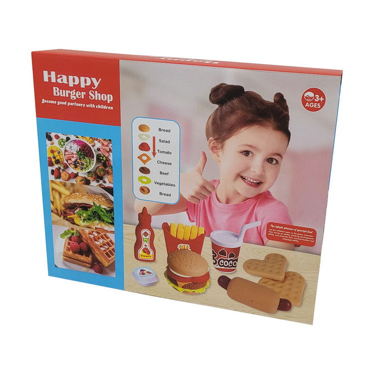 ست اسباب بازی فست فود مدل همبرگرد کد 2343