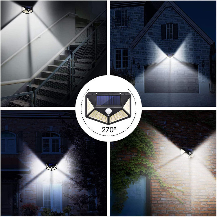 چراغ خورشیدی مدل 100 LED