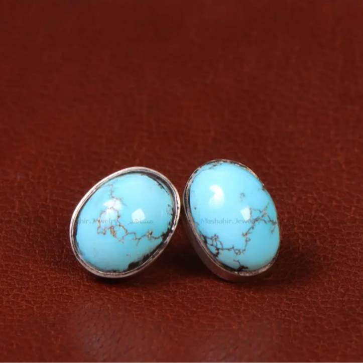 گوشواره فیروزه زنانه کد 33207