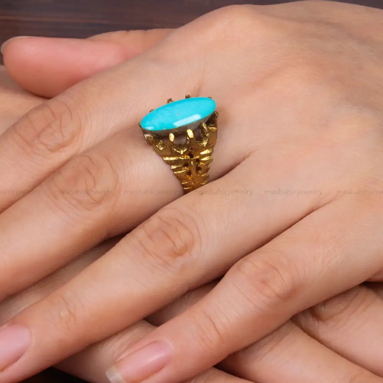 نگین فیروزه عجمی کد 28588