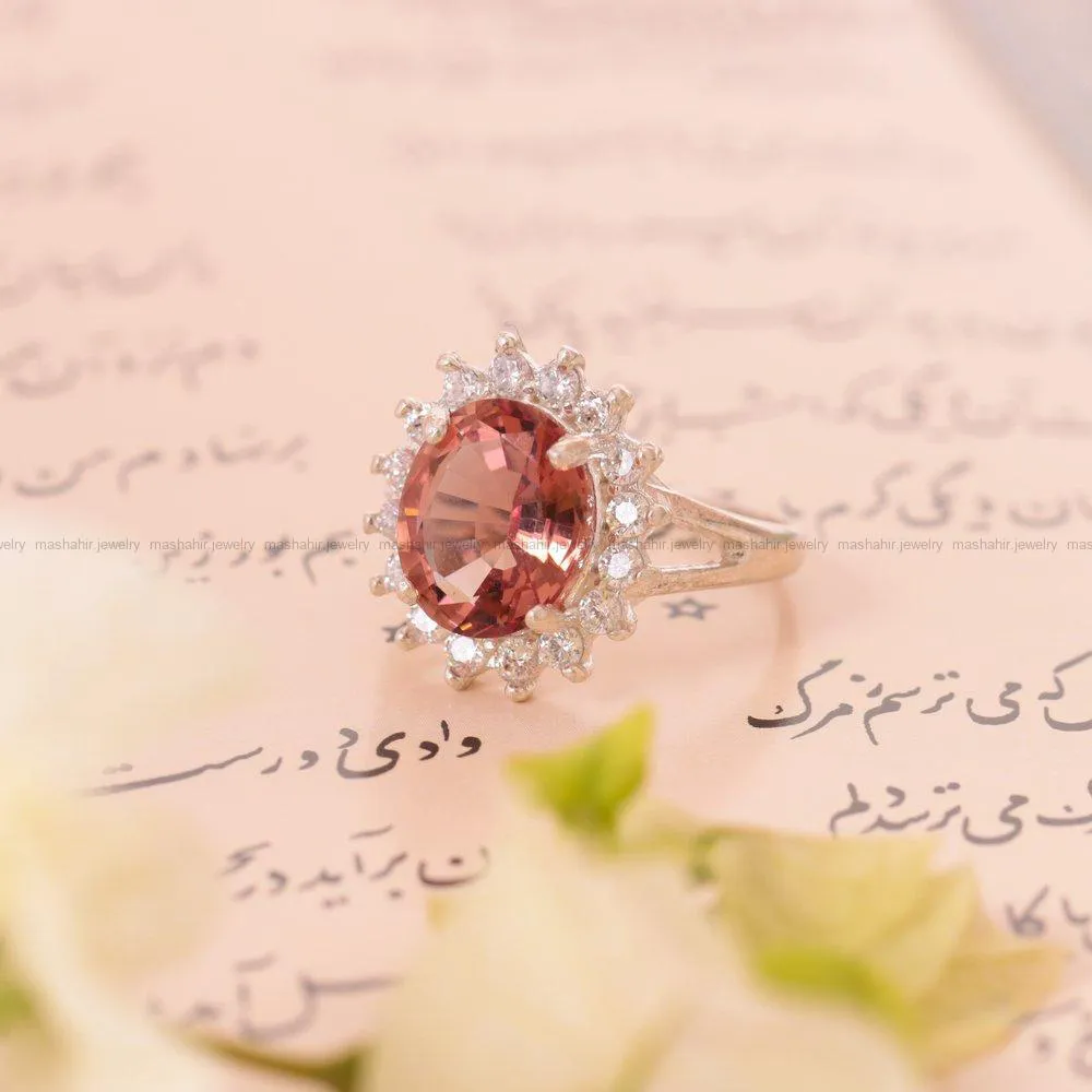 انگشتر الکساندریت زنانه کد 1650