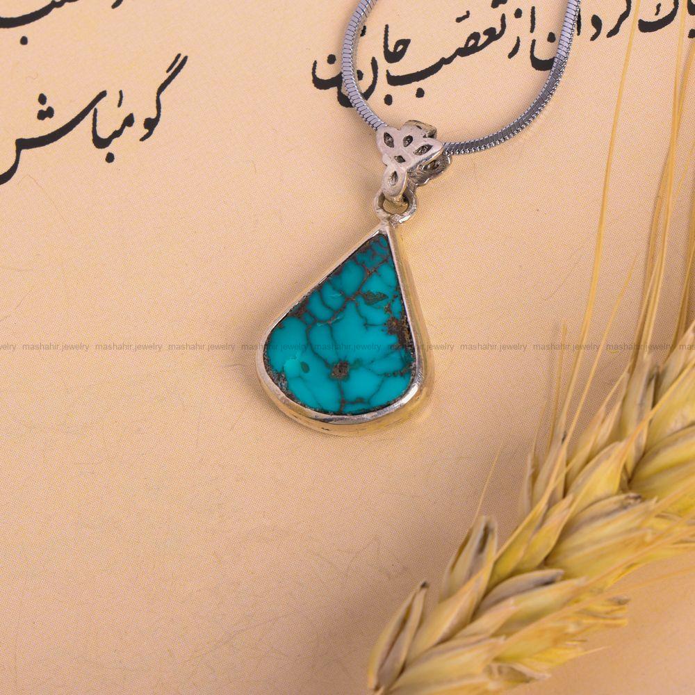 گردنبند فیروزه کد 7521