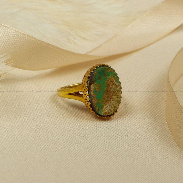 انگشتر فیروزه شجری زنانه کد 7803