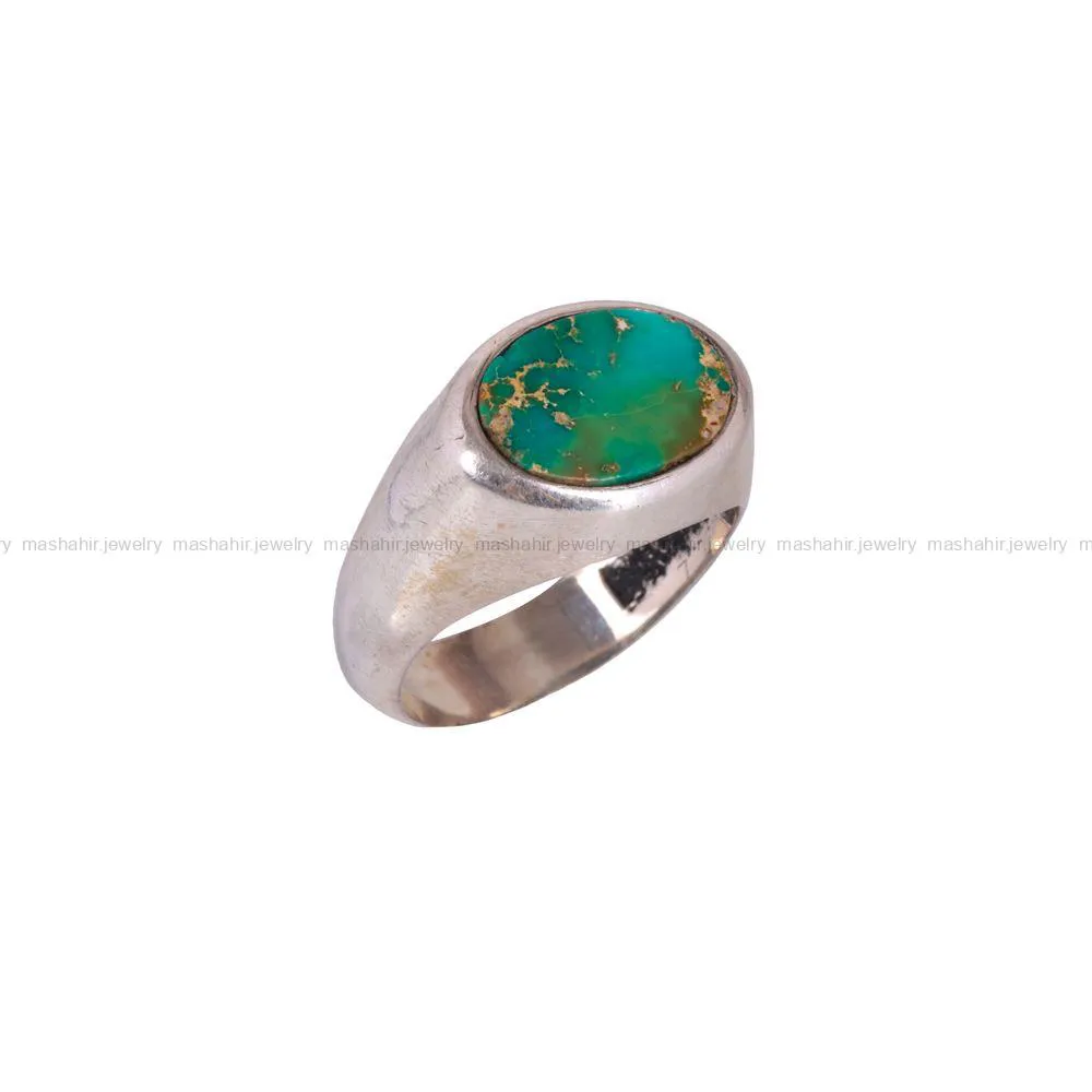 انگشتر فیروزه شجری مردانه کد 2905