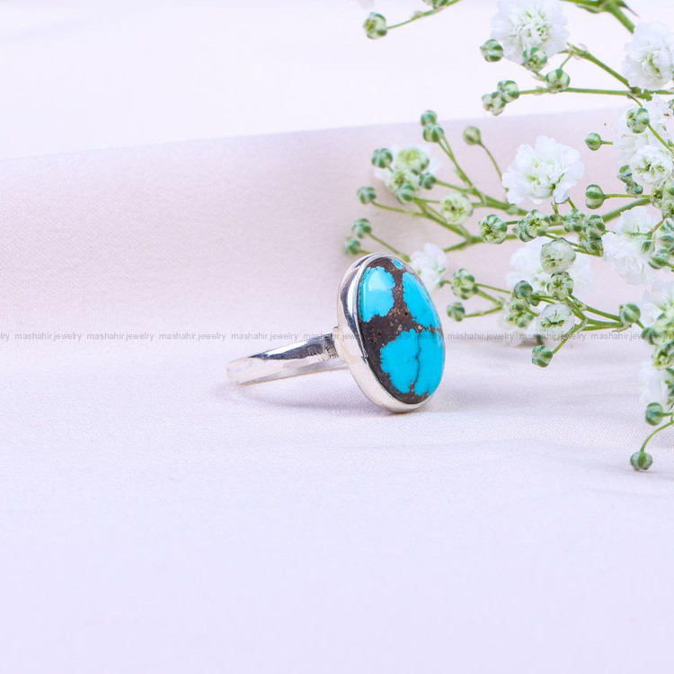 انگشتر فیروزه شجری زنانه کد 9792