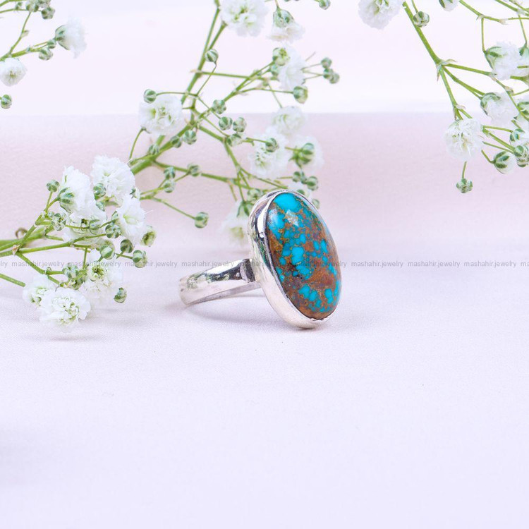 انگشتر فیروزه شجری زنانه کد 9822