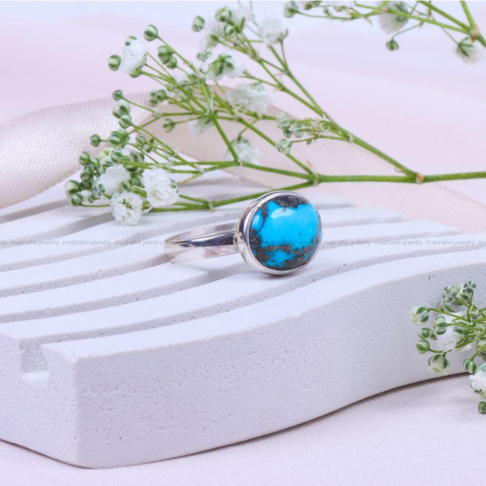 انگشتر فیروزه شجری زنانه کد 9829