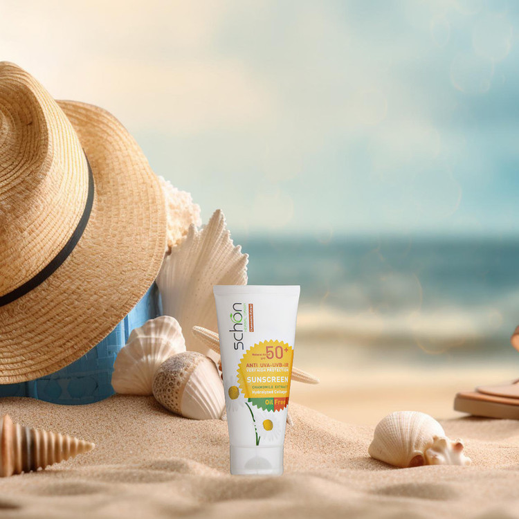 کرم ضدآفتاب رنگی فاقد چربی شون با رنگ طبیعی + SPF50