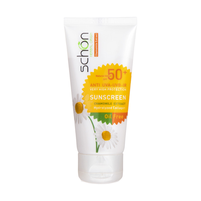 کرم ضدآفتاب رنگی فاقد چربی شون با رنگ طبیعی + SPF50