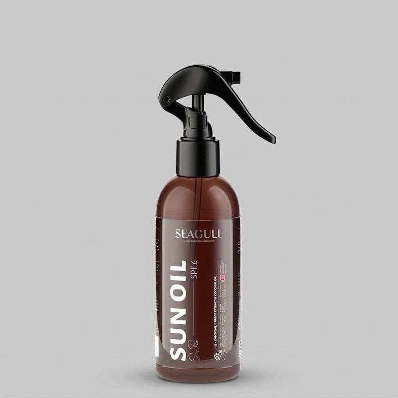 اسپری روغن آفتاب سی گل مدل SPF6 حجم 250 میلی لیتر