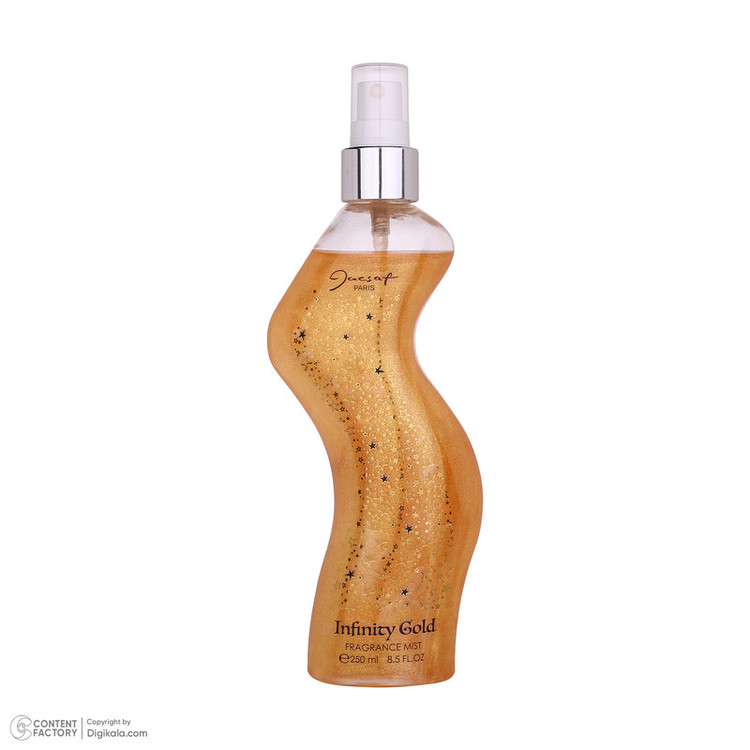 بادی اسپلش زنانه ژک ساف مدل Infinity Gold حجم 250 میلی لیتر