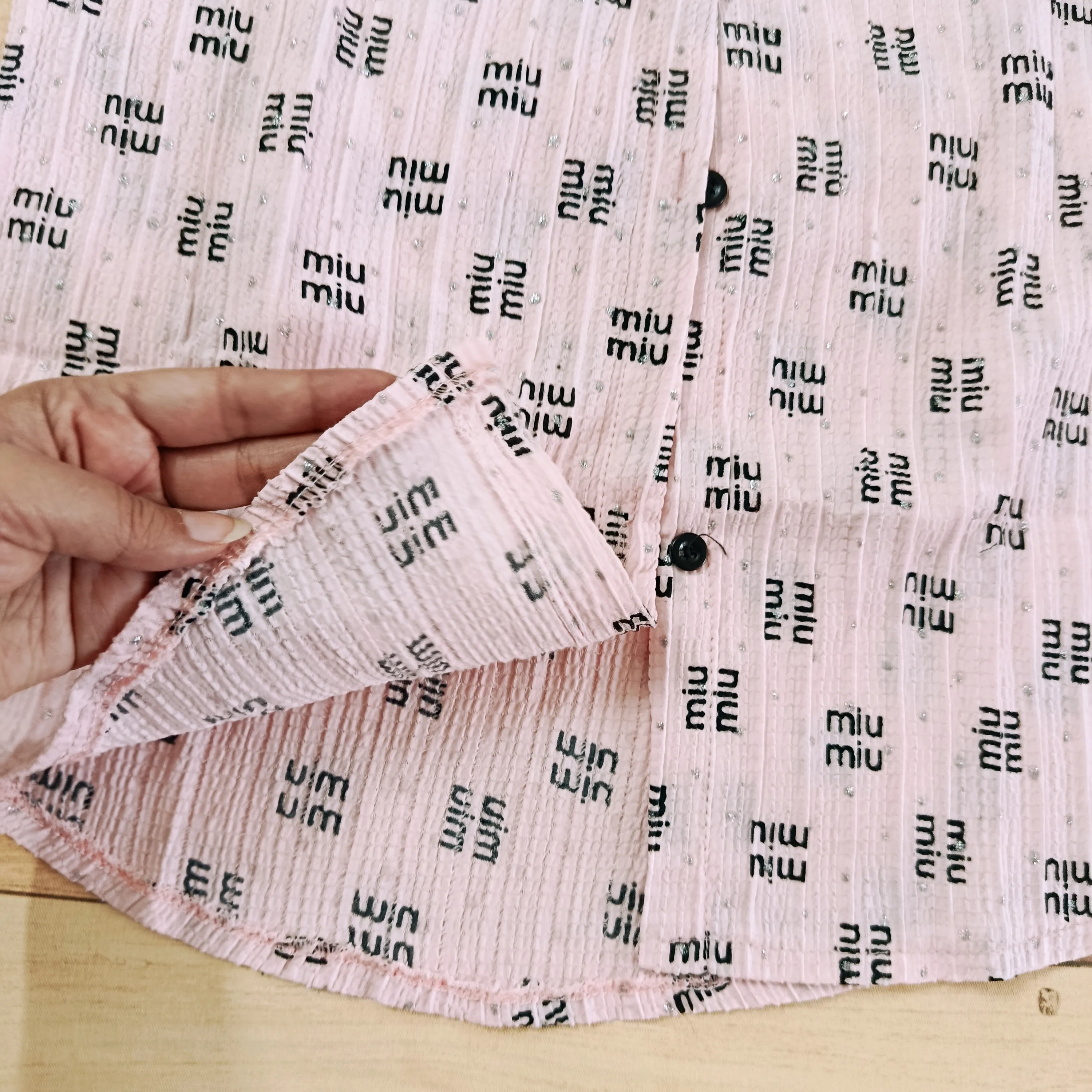 شومیز نوجوان miu miu