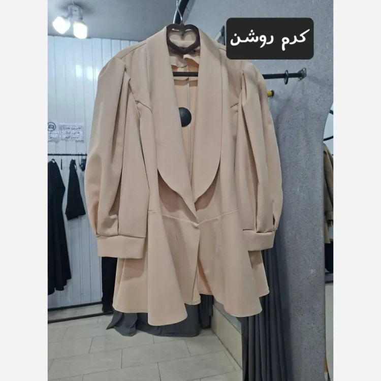 کت زنانه مازراتی کمربند دار مدل صوفیا