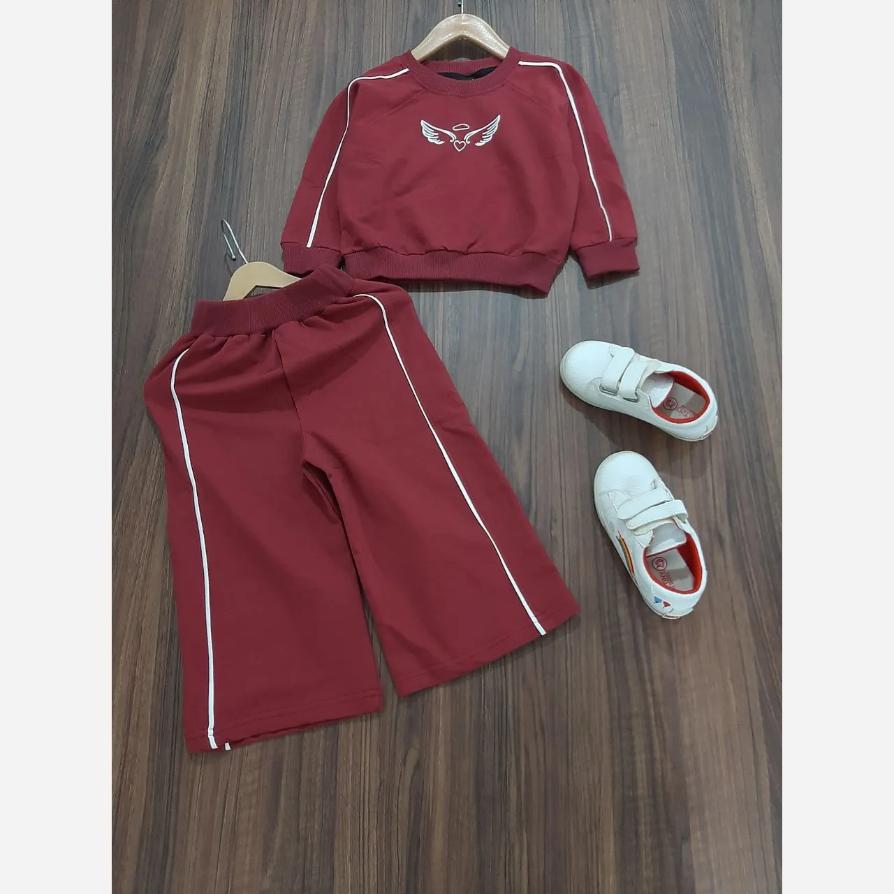 بلوز شلوار بگ دخترانه دورس دونخ لاکرا سایز 40 تا 60