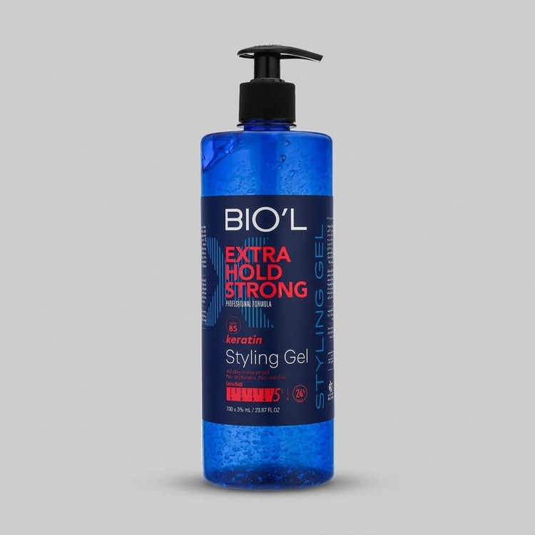 ژل مو بیول مدل Extra Hold Strong حجم 700 میلی لیتر