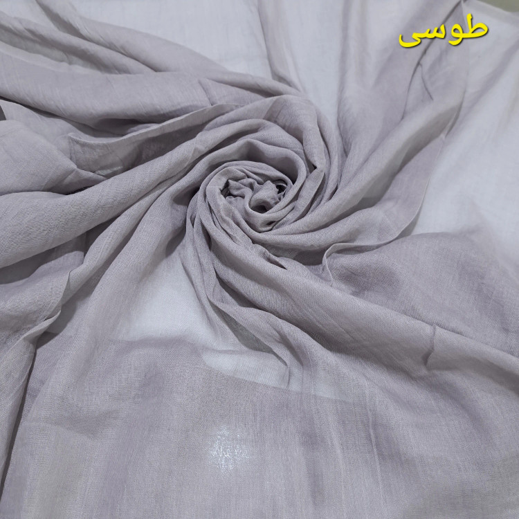 شال نخی سوپر نخ گیاهی ساده ابعاد 200 در 80 مناسب بهار و تابستان