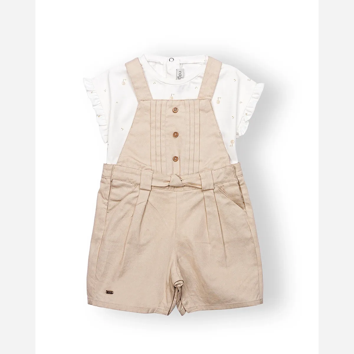 ست دوبنده و تیشرت دخترانه طرح آیلی