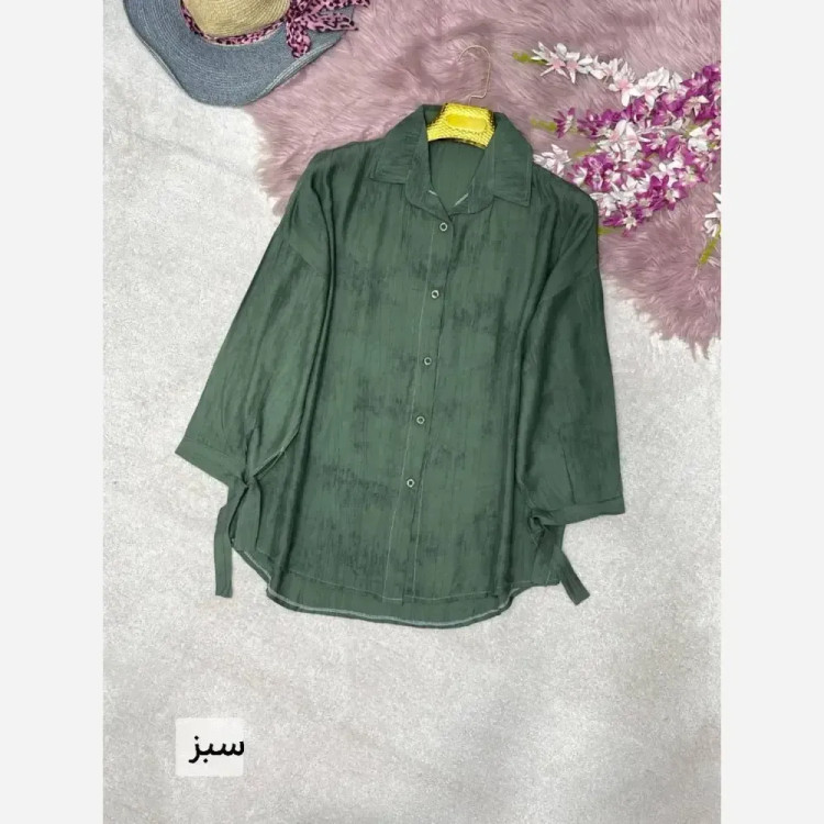 شومیز گازوئیلی گونای فری سایز 38 تا 48