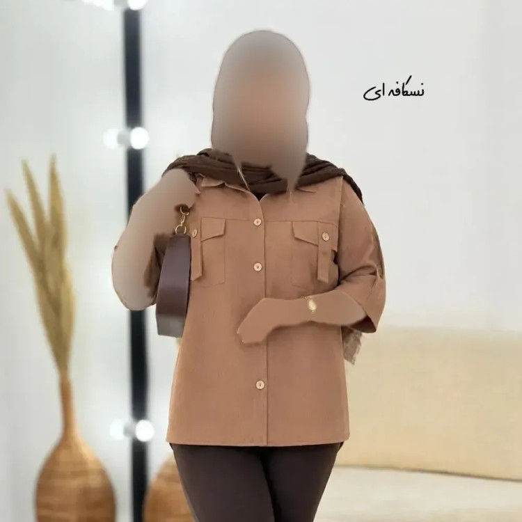 شومیز تابستونی لینن جیب بندی (2)