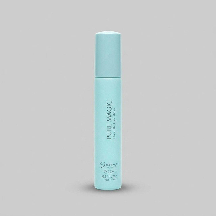 عطر جیبی زنانه ژک ساف مدل PURE MAGIC با رایحه شیرین و خنک حجم 22 میلیلیتر