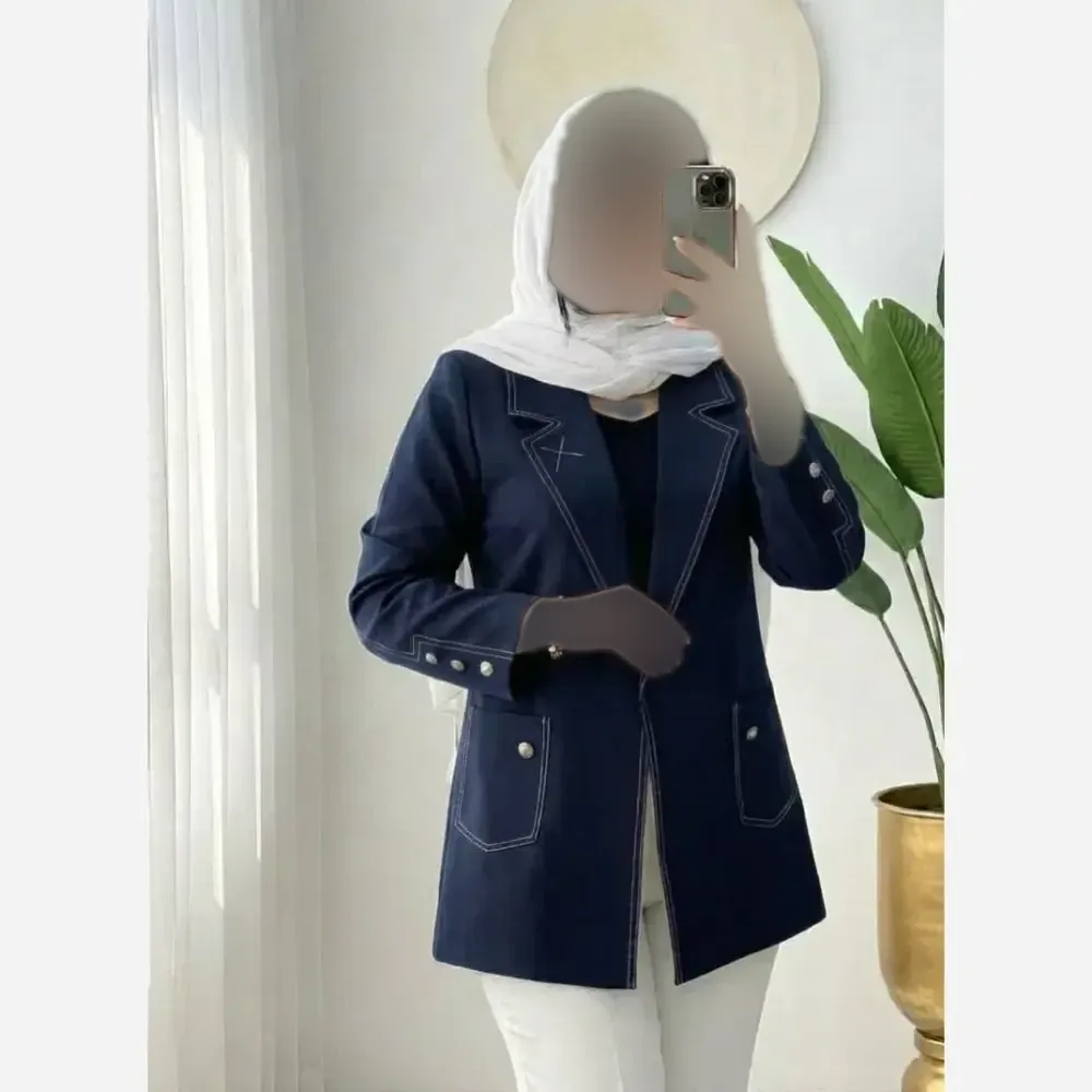 کت تک زنانه مازراتی رودوزشده مزونی