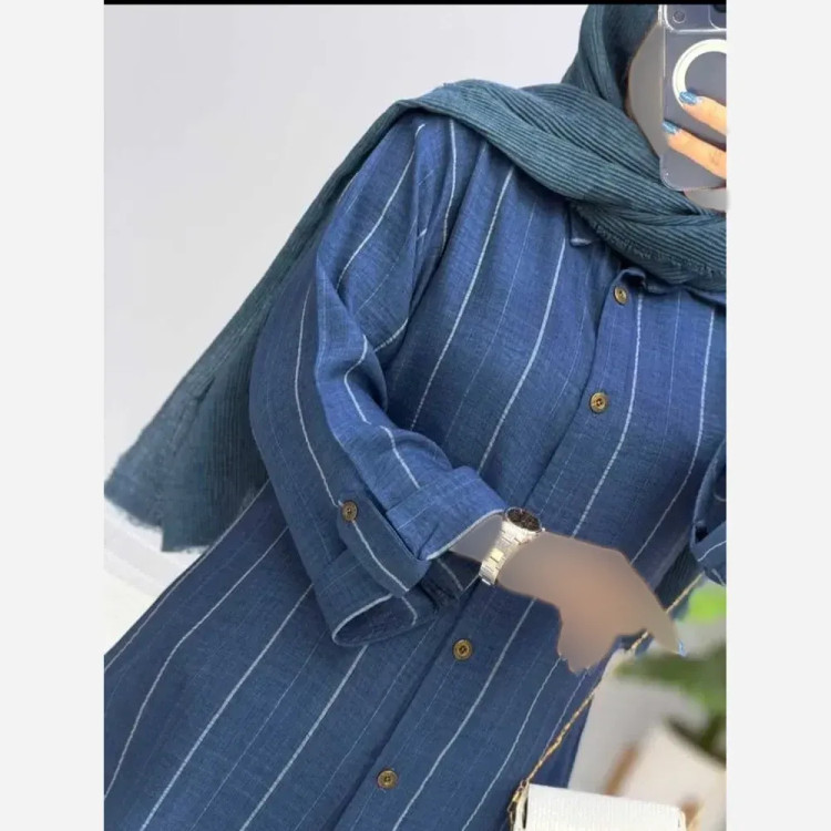 مانتو سروین جنس شانتون سایز بزرگ رنگ بندی متنوع