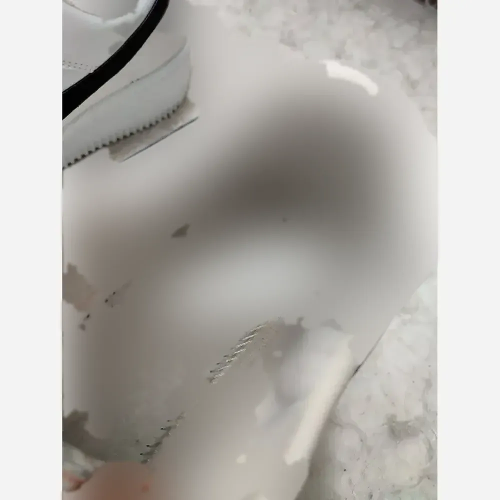 ست کتونی ونس زنانه و مردانه مدل نایک ایر فورس چرم صنعتی مشکی سفید کرم پسته ای سایز 37 تا 44