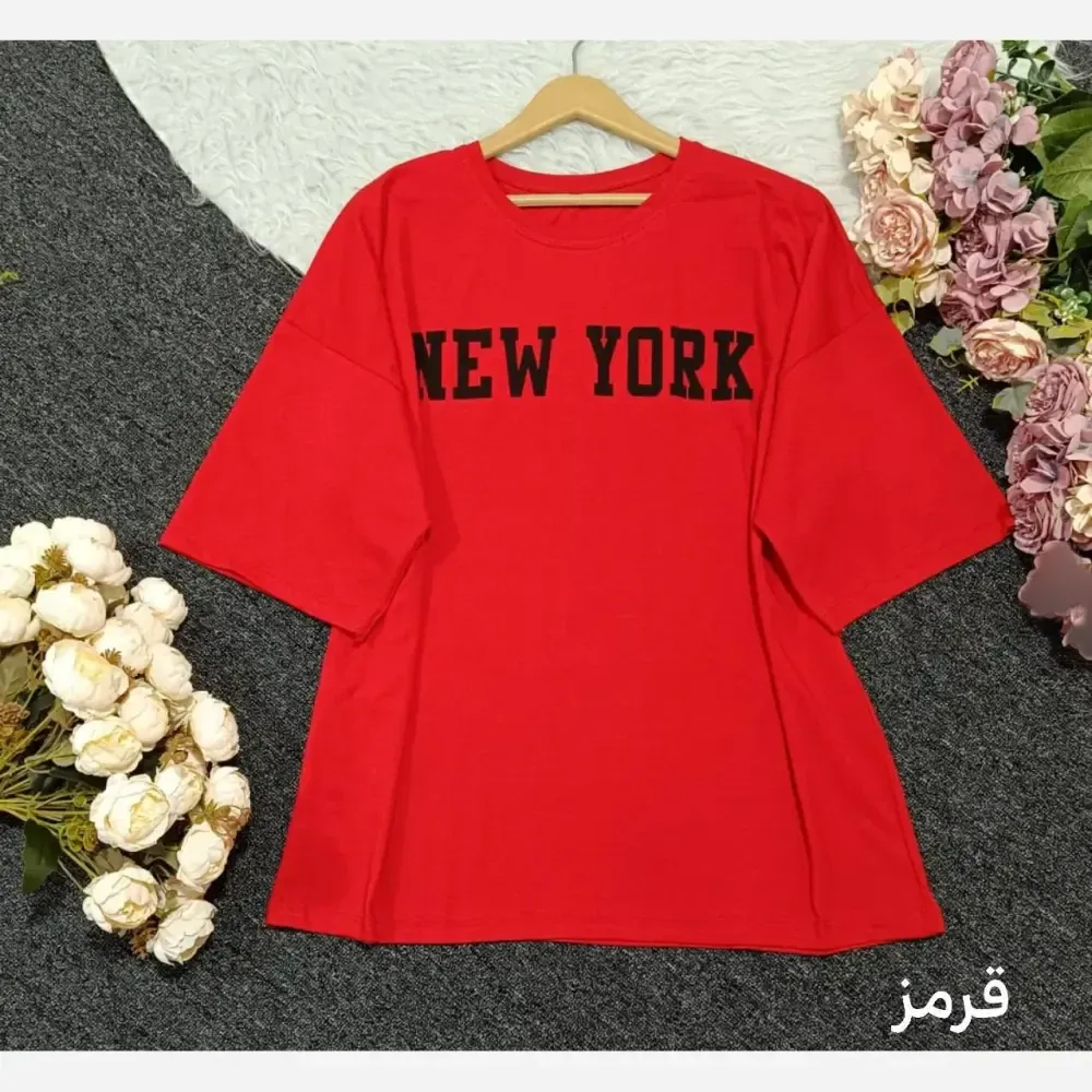تیشرت لانگ نخ پنبه درجه یک طرح شیکاگو نیویورک