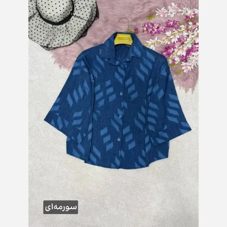 شومیز باکسی شانتون سوین فری سایز 38 تا 46