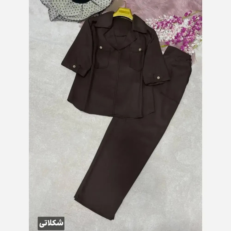 ست اسپرت لنین زنانه مدل شاواز رنگ بندی متنوع سایز 38 تا 46
