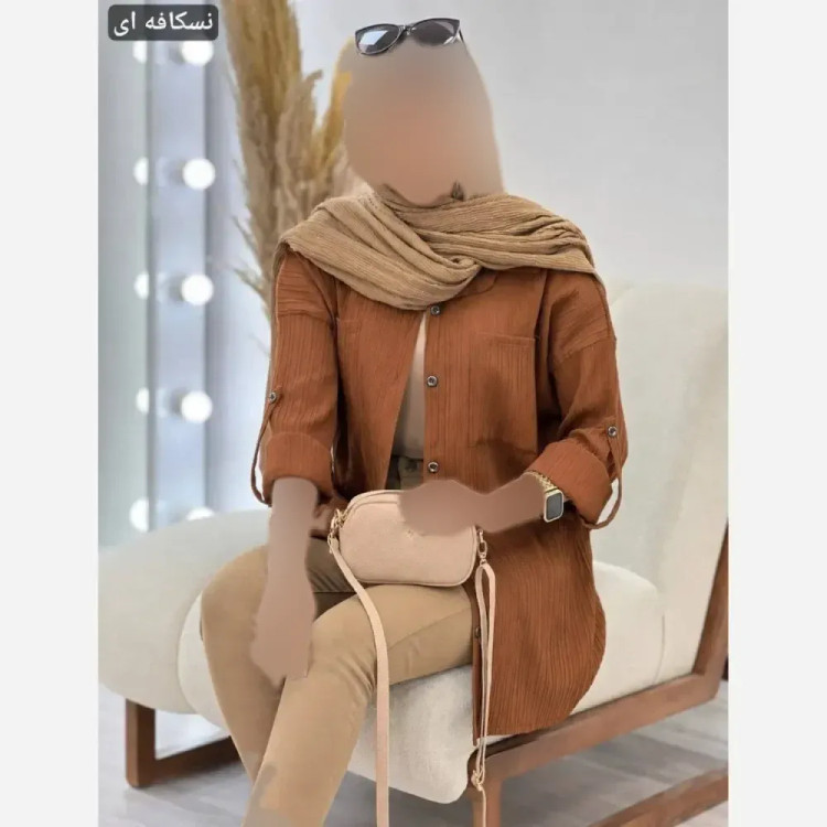 شومیز ستایش جنس آیوا فری سایز تا 46