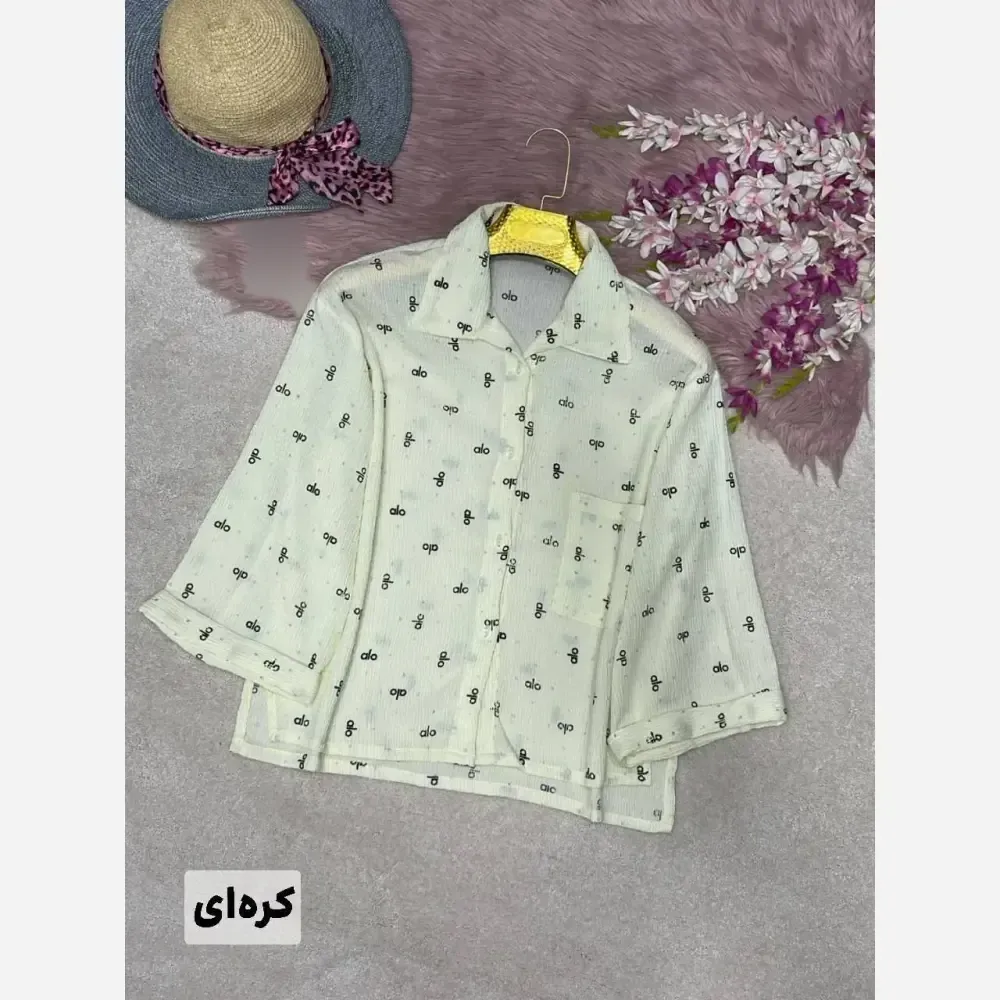 شومیز پاستیلی زنانه جنس ینزی پفکی فری سایز 38 تا 46