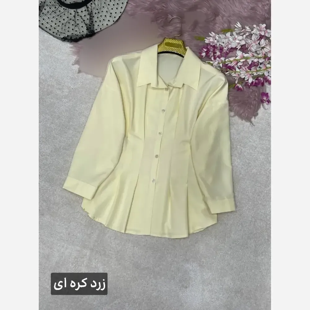 شومیز عروسکی ملون جنس پری خنک و سبک فری سایز 38 تا 46