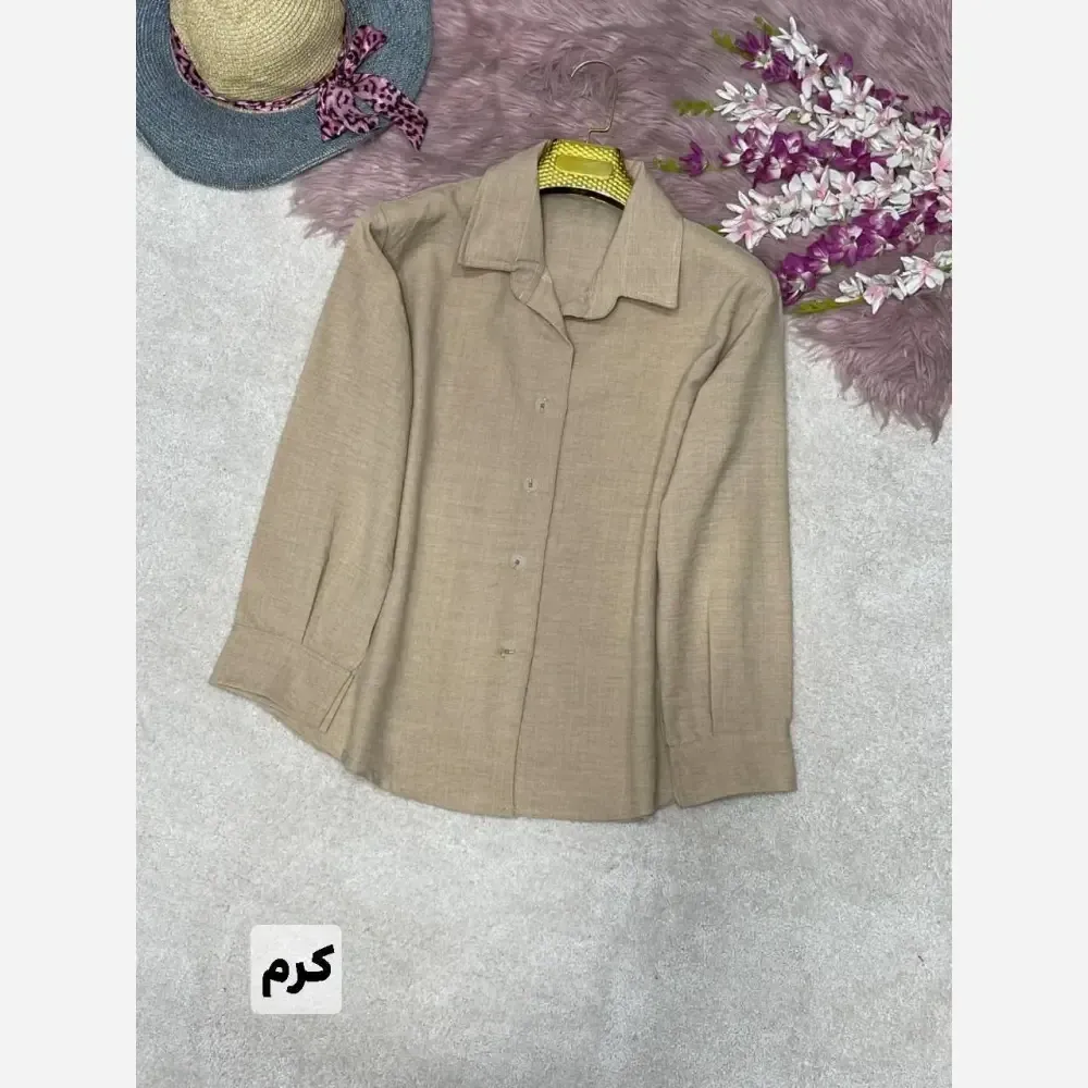 شومیز مانتویی شانتون رایکا فری سایز 38 تا 46
