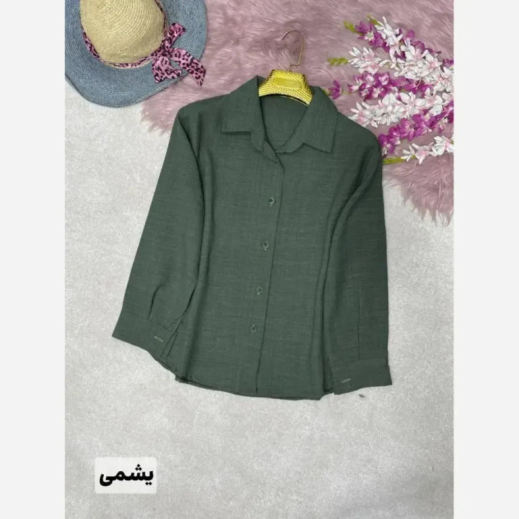 شومیز مانتویی شانتون رایکا فری سایز 38 تا 46