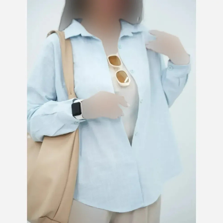 شومیز مانتویی شانتون رایکا فری سایز 38 تا 46