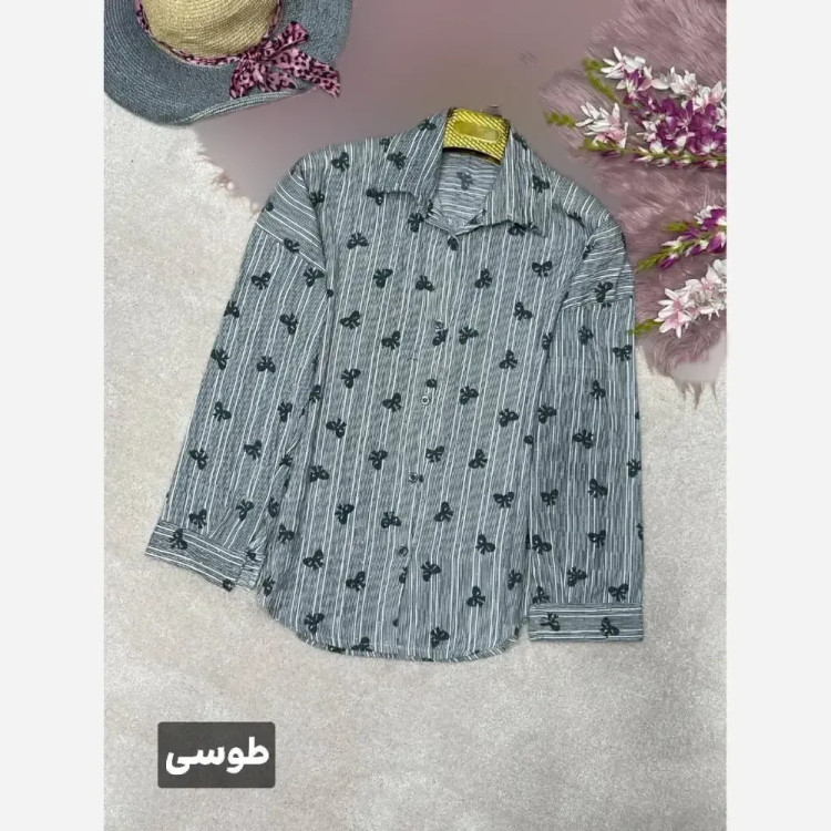شومیز عروسکی ملودی جنس ینزی فری سایز 38 تا 46
